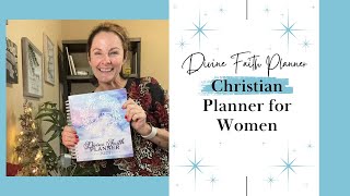 2024 Christian Planner for Women  Divine Faith Planner [upl. by Hobbie609]