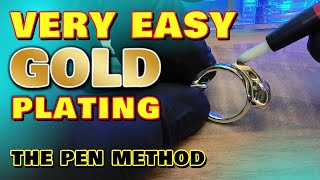 VERY EASY gold plating with Pepetools Digital Pen Plating Station [upl. by Aihsinat]