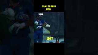 quotRohit Sharmas Epic Finish 20 Runs Needed Off 6 Balls IND vs BANLast Over Thriller shorts [upl. by Mittel]