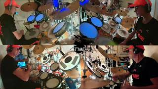 its TIME  DRUMS COVER by TIME  Axelle RED  Ma Prière [upl. by Ellenahc827]