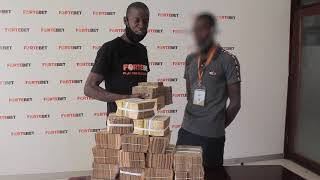 RECORD BREAKER 1ST UGANDAN SMASHES FORTEBET’S UGX 1BILLION [upl. by Benjy]