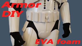 Star Wars Stormtrooper Armor  EVA foam DIY [upl. by Lleynad]