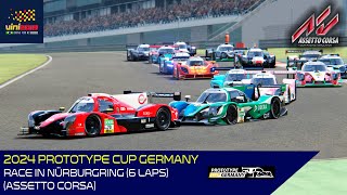 2024 Prototype Cup Germany  Race in Nürburgring 6 laps  Assetto Corsa [upl. by Seleta900]