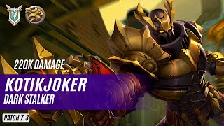 220K DAMAGE KotikJoker ANDROXUS PALADINS COMPETITIVE NEW MASTER DARK STALKER [upl. by Llemrej677]