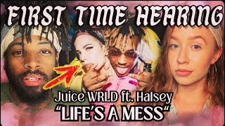 Juice WRLD ft Halsey  Lifes A Mess REACTION MUST WATCH [upl. by Anitnelav]