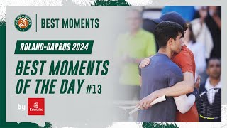 Best moments of the day 13  RolandGarros 2024 [upl. by Sothena]