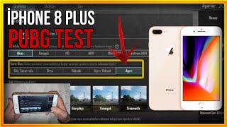 İPHONE 8 PLUS 2024’de ALINIR MI PUBG MOBİLE FERFORMANS VE FPS TESTİ [upl. by Arela409]