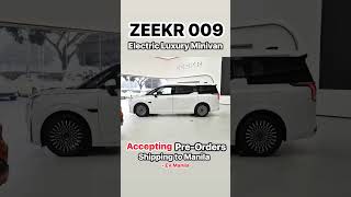 ZEEKR 009 Electric Luxury Minivan shorts [upl. by Dnomrej]