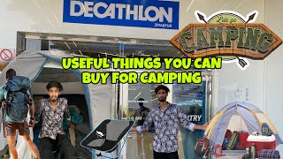 Best Item for CampingTrekkingHiking At DECATHLON MALL Zirakpur CHANDIGARH [upl. by Enrobialc625]