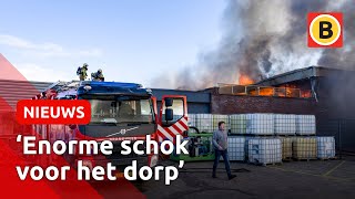 Vrees voor drie doden bij brand in Werkendam  Omroep Brabant [upl. by Waylen927]