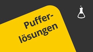 Alles über Pufferlösungen  Chemie  Allgemeine und anorganische Chemie [upl. by Enail]