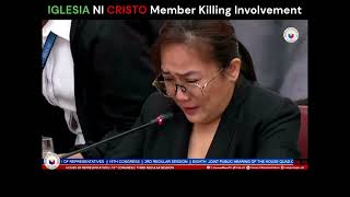 Iglesia Ni Cristo Member Killing Involvement [upl. by Shah]