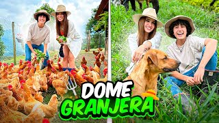 UN DIA SIENDO GRANJERA  Domelipa Ft lagranjadelborrego Parte 1 [upl. by Arytahs]