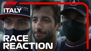 Drivers PostRace Reaction  2021 Italian Grand Prix [upl. by Anon]