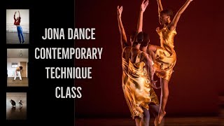 Jona Dance  Contemporary Technique with Monique [upl. by Signe157]