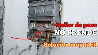 Mi Boiler de Pasa No Enciende Soluciones [upl. by Enelyak168]