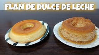 FLAN DE DULCE DE LECHE PASO A PASO  PILA TE COCINA [upl. by Enyamert41]