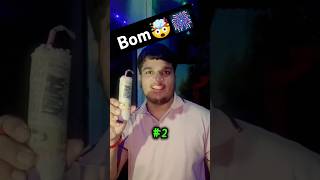 🚀🎇5 types Bom on hand 🤯🎆 shorts patakhe diwali trending [upl. by Konstance]