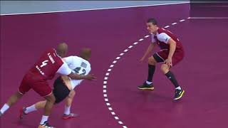 Qatar VS Germany quarterfinal 24th Mens Handball World Championship Qatar 2015 [upl. by Gilli]