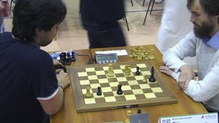 MOST EXCITING BLITZ GAME EVER Hikaru Nakamura Vs Boris Savchenko  World Blitz Chess 2014 [upl. by Ahsinan707]