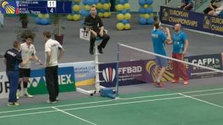 Issy Les Moulineaux BC 92 vs BC Chambly Oise Match 2 MS Final  ECC2016 [upl. by Nerhe]