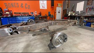 F150 Leaf Spring Swap  Bones amp Co 1971 F100 F250 [upl. by Lewap]