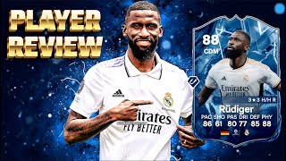 ¡ESTA LOQUISIMO REVIEW ANTONIO RUDIGER FC VERSUS HIELO 88 EAFC 24 [upl. by Yelda344]