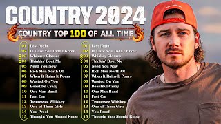 Country Music Playlist 2024  Luke Combs Morgan Wallen Brett Young Kane Brown Luke Bryan [upl. by Neeloj]