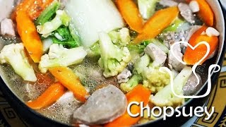 Simple Chopsuey Recipe [upl. by Kasper]