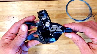 How To Replace A Sram Shift Cable [upl. by Alphard820]