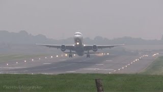 Early Morning Movements at Birmingham Airport [upl. by Llednov325]