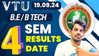 VTU RESULTS UPDATE 19TH SEPTMBER 2024 [upl. by Reldnahc]