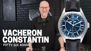 Vacheron Constantin Fifty Six Complete Calendar Steel Mens Watch 4000E Review  SwissWatchExpo [upl. by Eniahpets524]