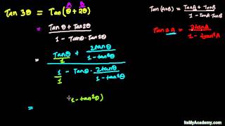 Tan 3A  Trigonometry Formula Derivation [upl. by Eirrok918]