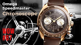 Bronze Gold Omega Speedmaster Chronoscope  Watch of the Week Review 87 [upl. by Coyle]