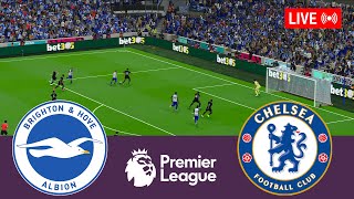 Brighton Hove Albion vs Chelsea LIVE Premier League 20232024 Full Match  Simulation Video Games [upl. by Emily]