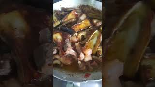 binagoongang baboy with talong food [upl. by Conchita]