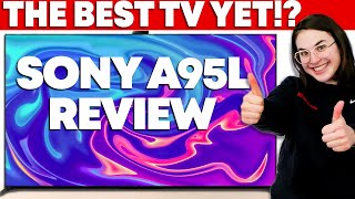 Sony A95L Review  The Best TV Weve Tested Yet [upl. by Kerr]