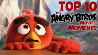 Angry Birds  Top 10 Angry Birds Movie Moments [upl. by Bicknell]