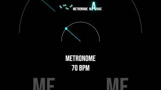 METRONOME 70 BPM 🎶 shorts [upl. by Lempres]