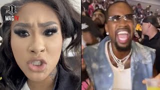 Nicki Minaj Sister Ming Li Reacts To Safaree Wildin Out At Her Gag City Concert 😤 [upl. by Ssor]