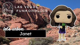 Lets Unbox Funko Pop Television 954 Janet The Good Place [upl. by Emalia411]