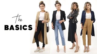 CLOSET ESSENTIALS Every Woman Should Own  How to build your wardrobe from Basics  Miss Louie [upl. by Aenahs906]