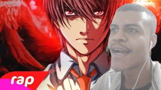 REACT  Rap do Kira  Death Note   O DEUS DO NOVO MUNDO  7minutoz [upl. by Odama418]