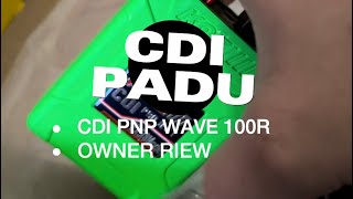 CDI POWER PICKUP TOPSPEED PNP HONDA WAVE 100R [upl. by Lledualc541]