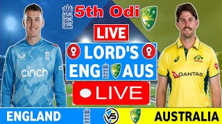 AUSTRALIA vs ENGLAND 5th ODI MATCH LIVE COMMENTARY  AUS vs ENG LIVE TODAY [upl. by Ardiedal]