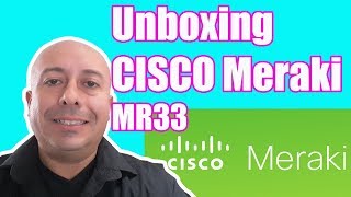 Unboxing Access Point Cisco Meraki MR33 [upl. by Ahsiuqram]