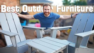 The BEST Outdoor Furniture  Polywood Adirondack Chair Review [upl. by Tayib]