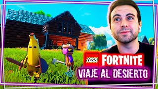 🔴LEGO FORTNITE Viaje al DESIERTO LEGOLAND 3 [upl. by Dewitt]