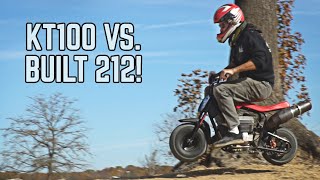 2 Stroke vs 4 Stroke Mini Bikes Race  Thrash [upl. by Nnylkcaj545]